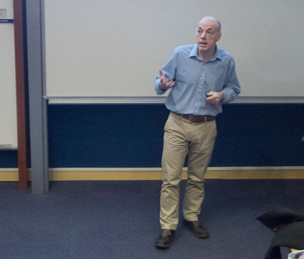 Andy Sutherland at the BioC 2015 meeting at Glasgow University, School of Chemistry