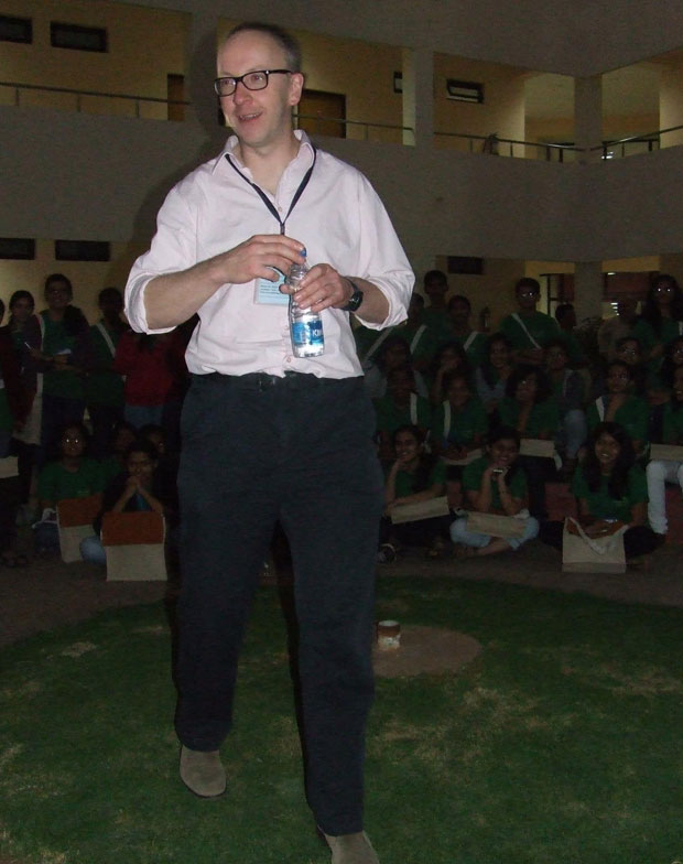  Klaas Wynne at the IISER Pune