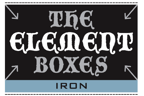 Iron element box logo