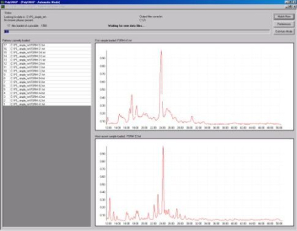 Data files loading in PolySNAP